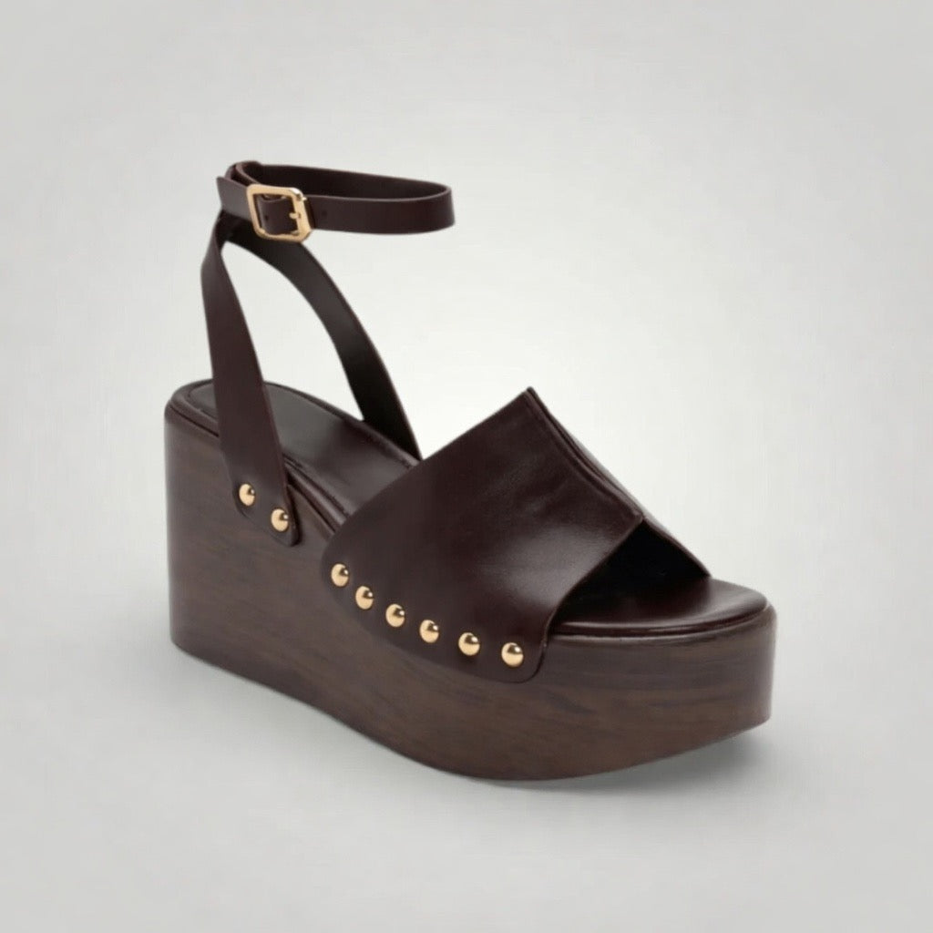 Keilsandalen - Studded Raven Belt