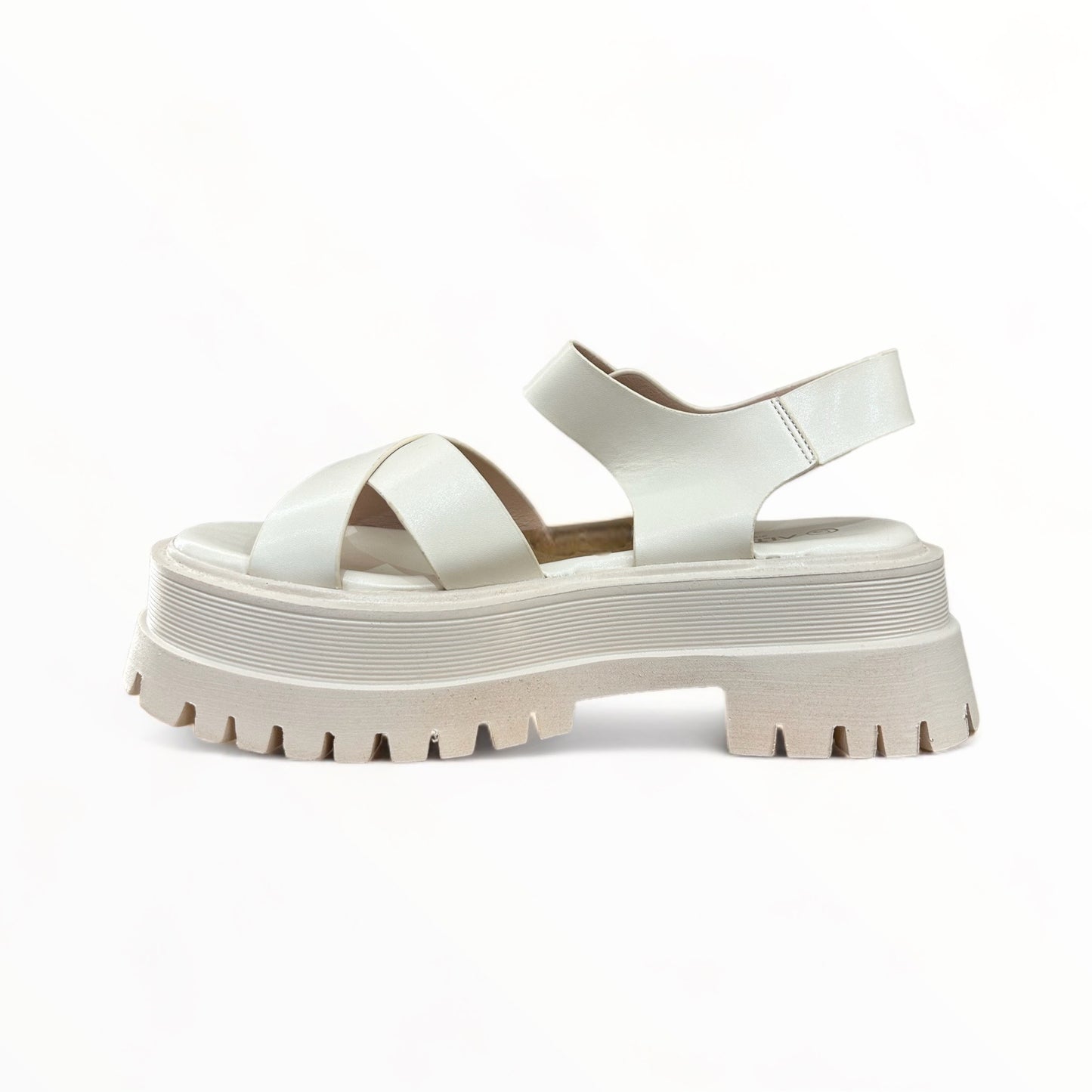 Sandalias plataforma - Capri Beige