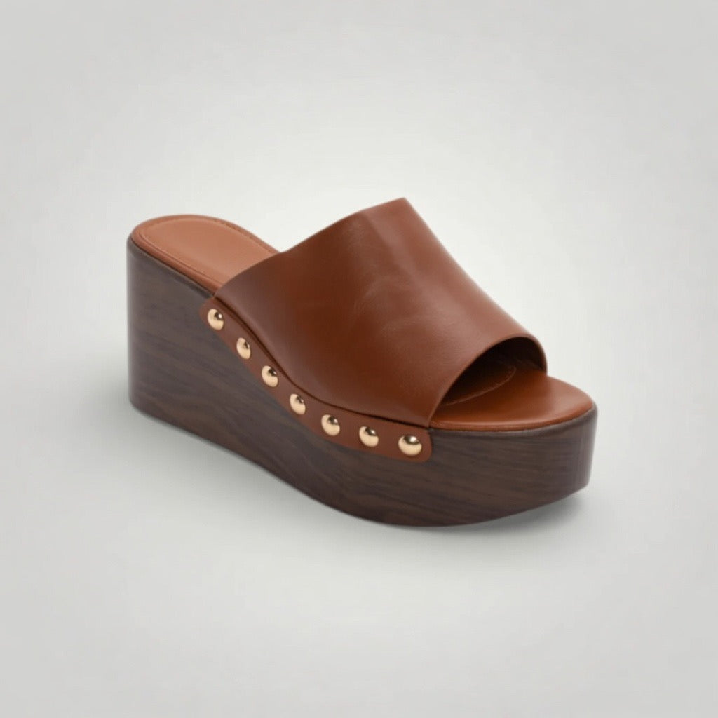 Keilsandalen - Studded Raven
