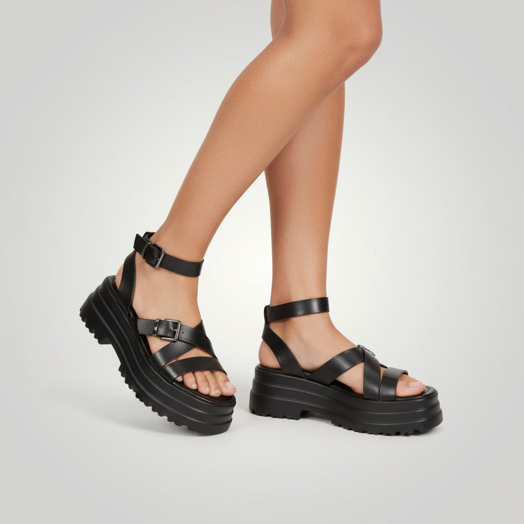 Sandalias plataforma - Fox