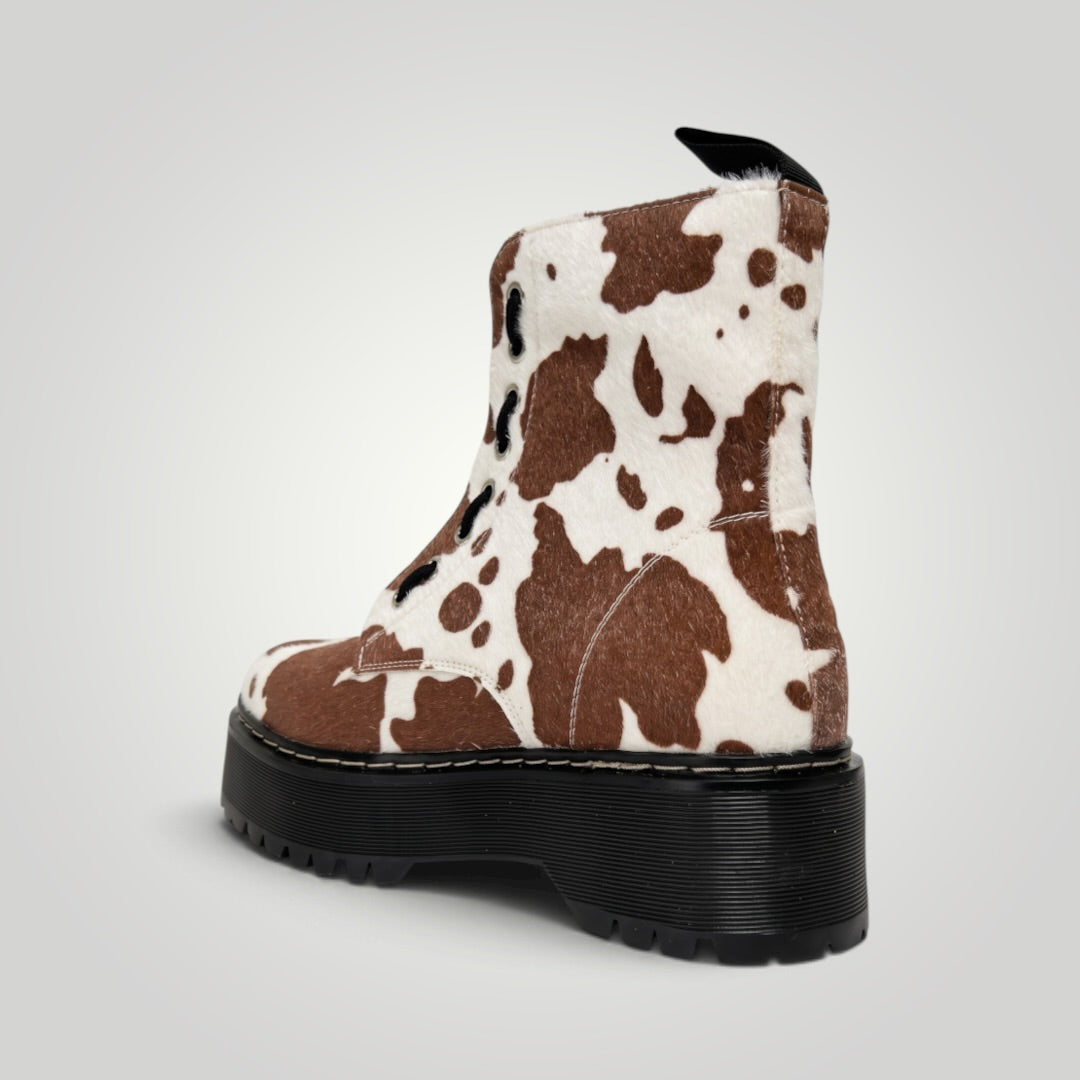 Botines - Zip Cow