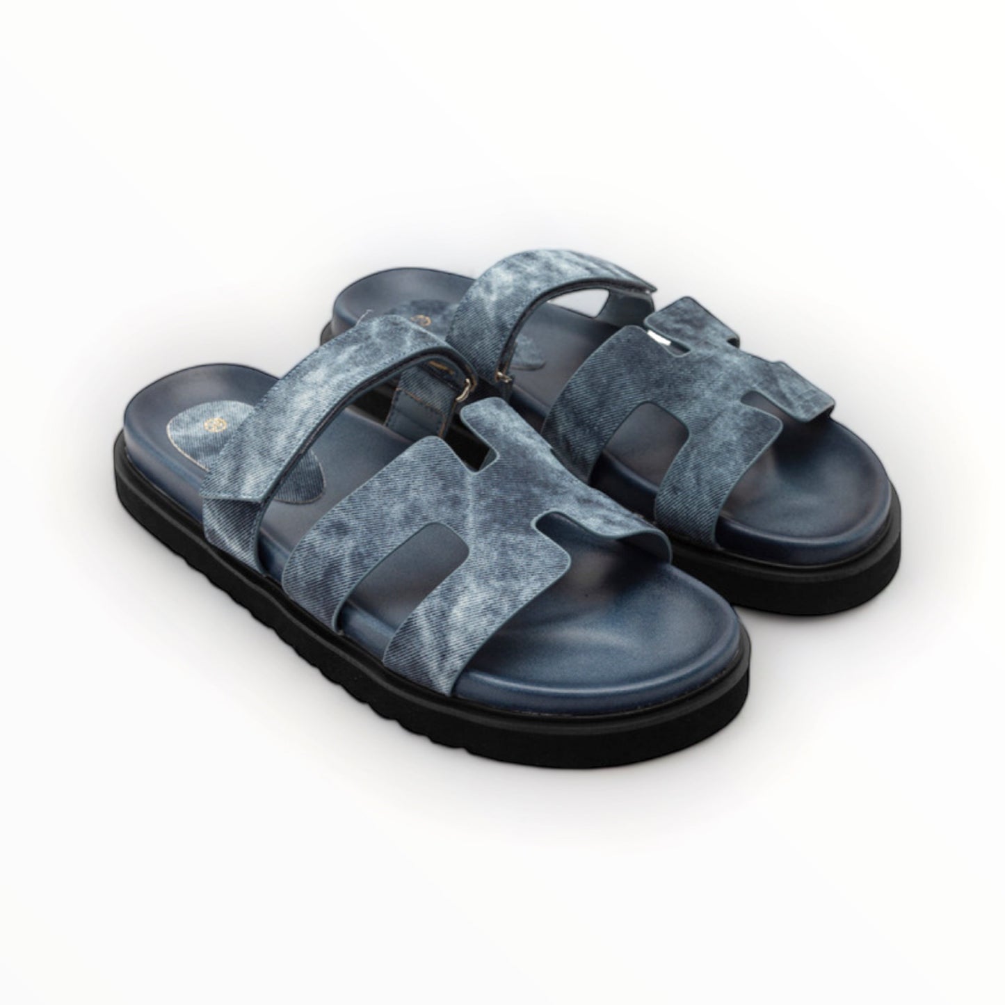 Sandalias planas - Cyprus Blue