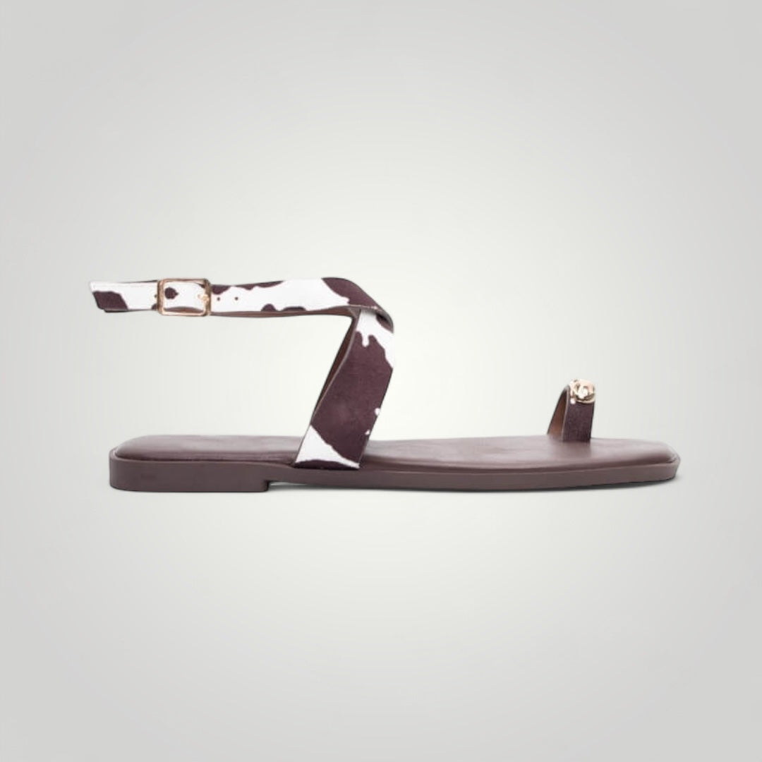 Flat sandals - Gold Cow