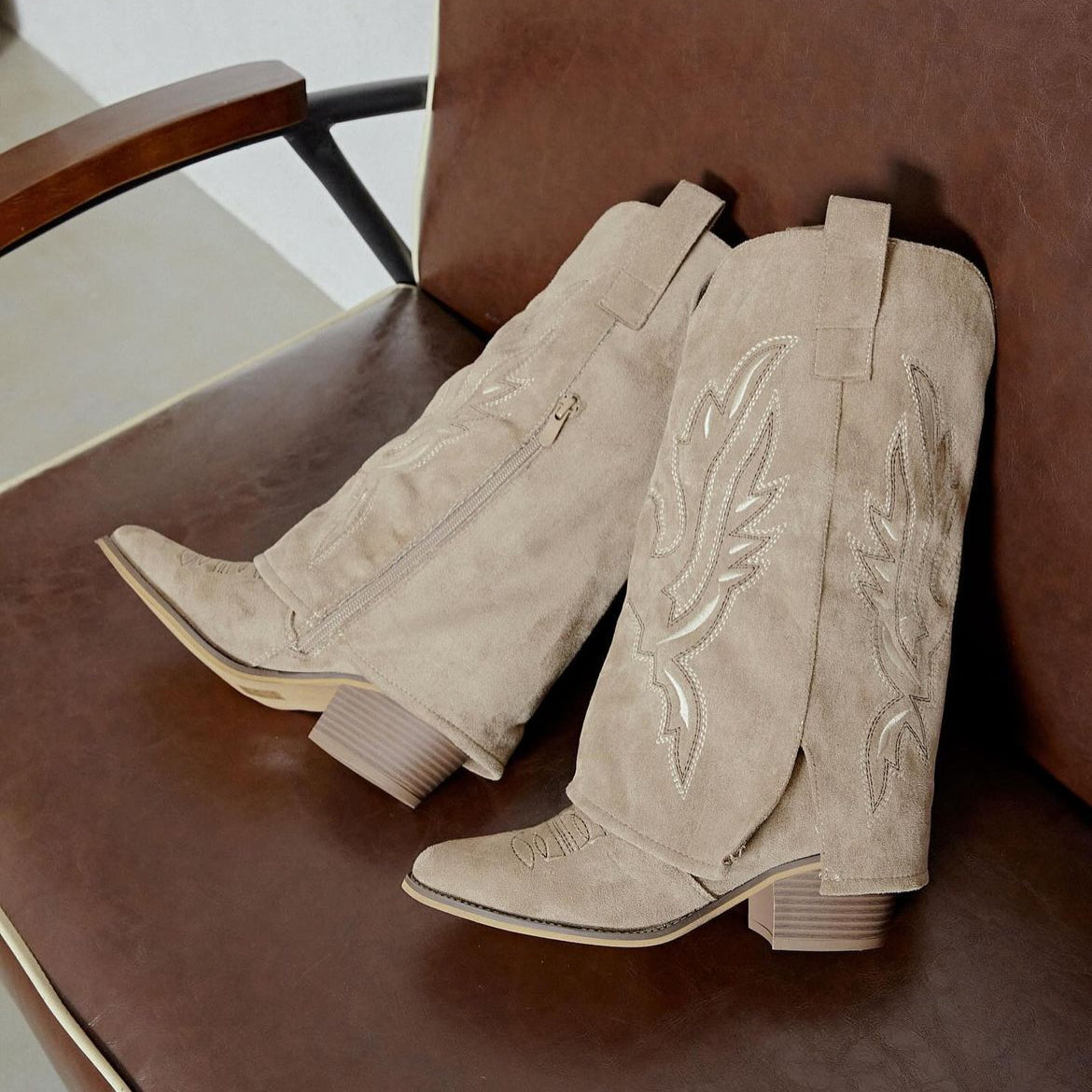 Botas Cowboy - Royal Taupe