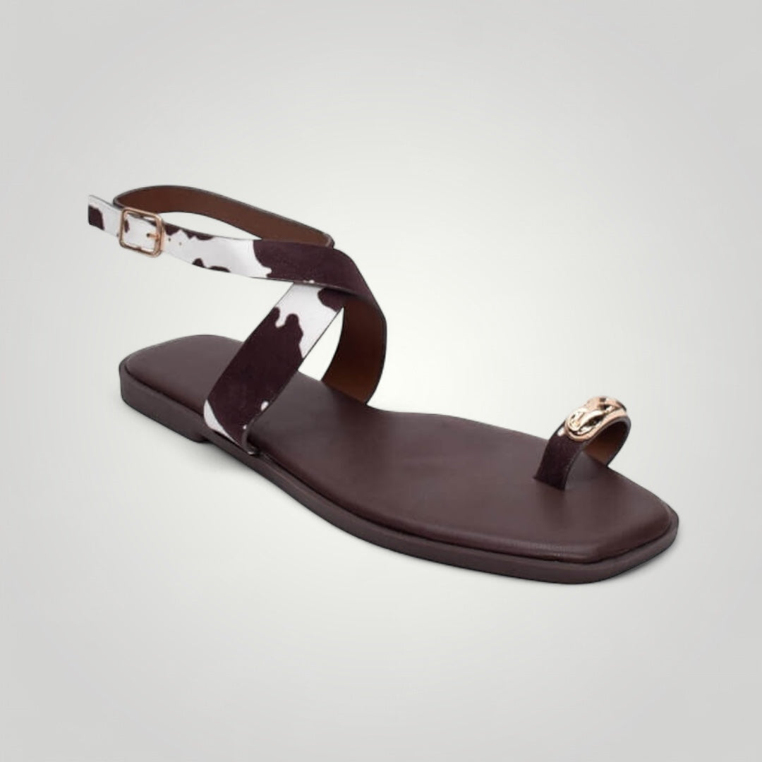 Flat sandals - Gold Cow