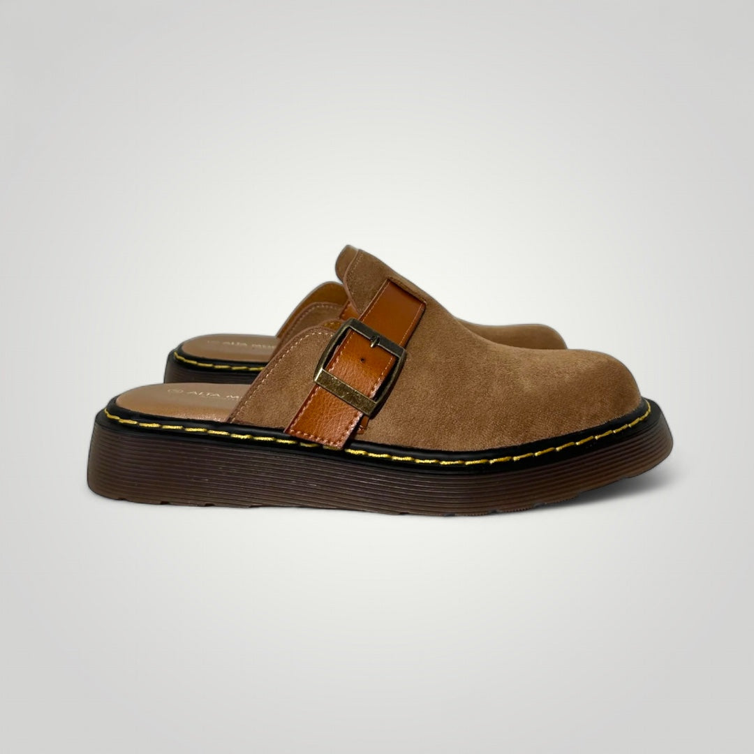 Zuecos plataforma - Martino Camel