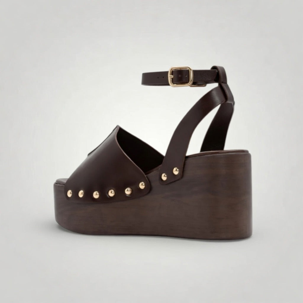 Keilsandalen - Studded Raven Belt