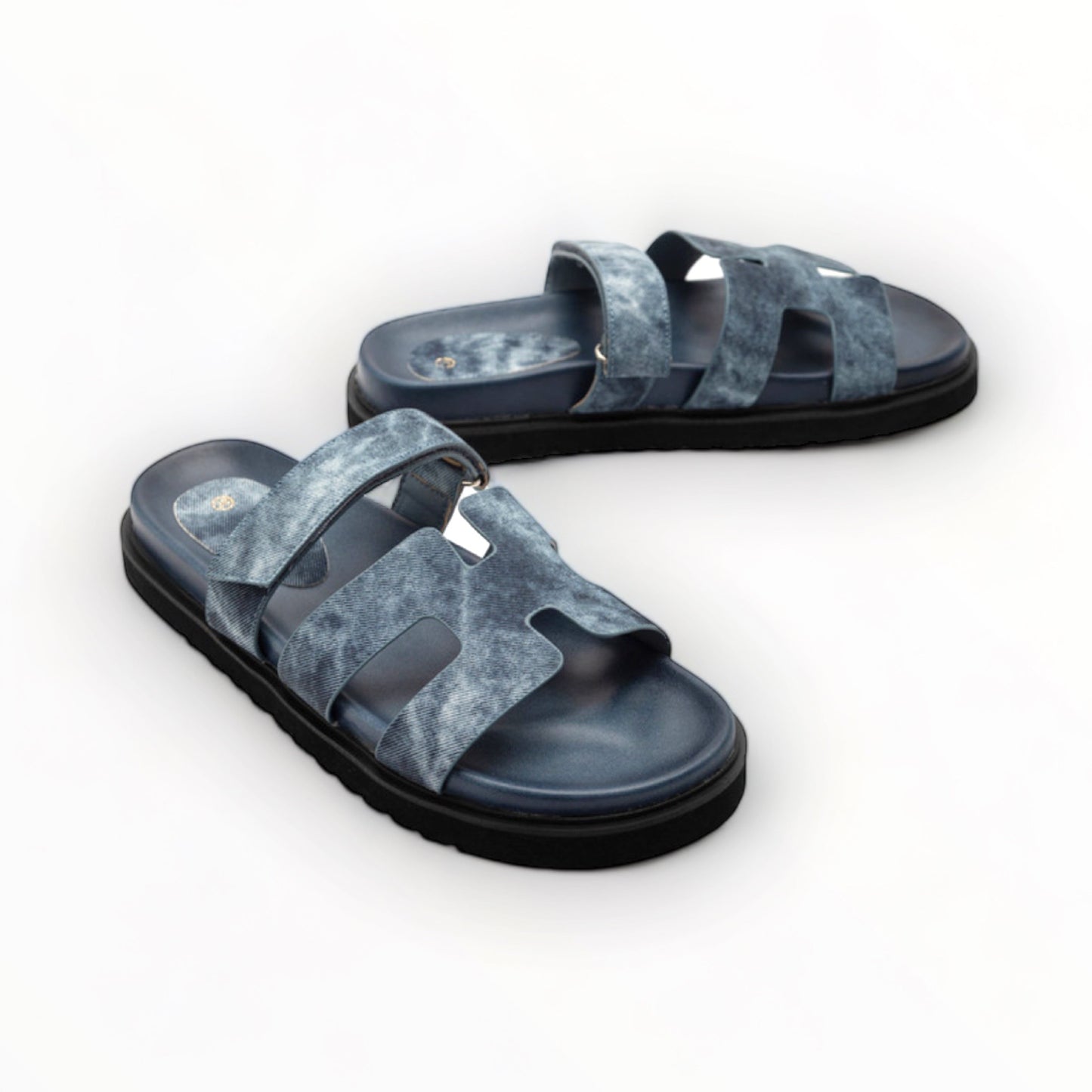 Sandalias planas - Cyprus Blue