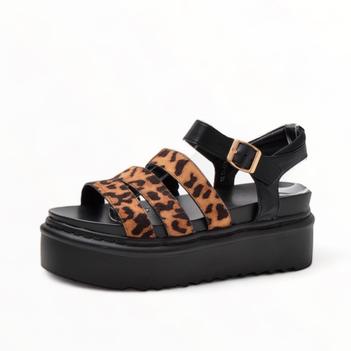 Sandalias plataforma - High Venecia Leopardo