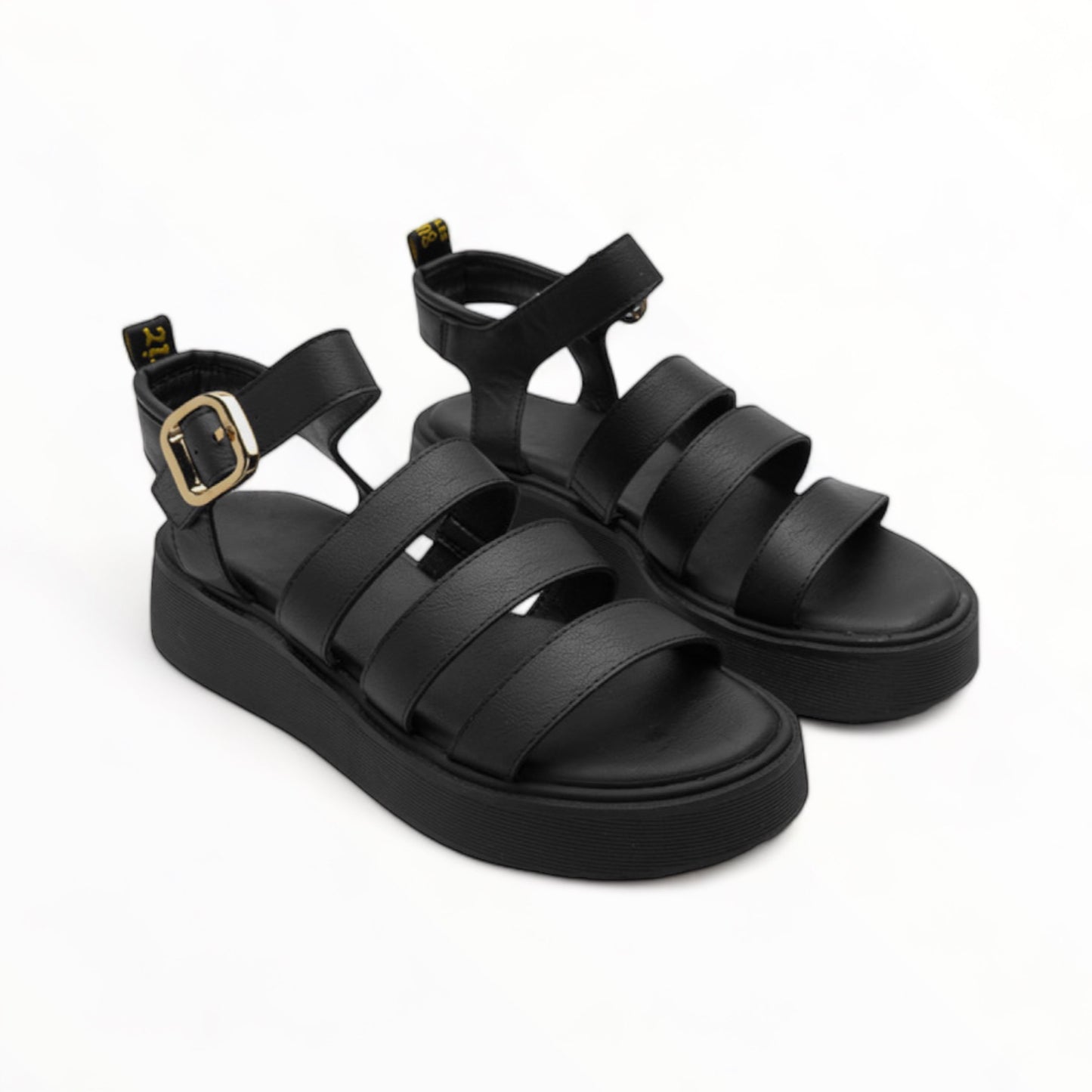 Sandalias plataforma - Venecia Negro