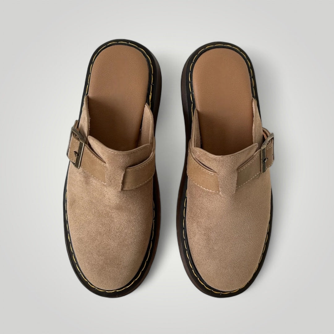 Platform clogs - Martino Khaki