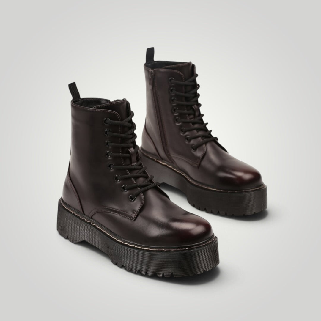Botines - Army Cherry
