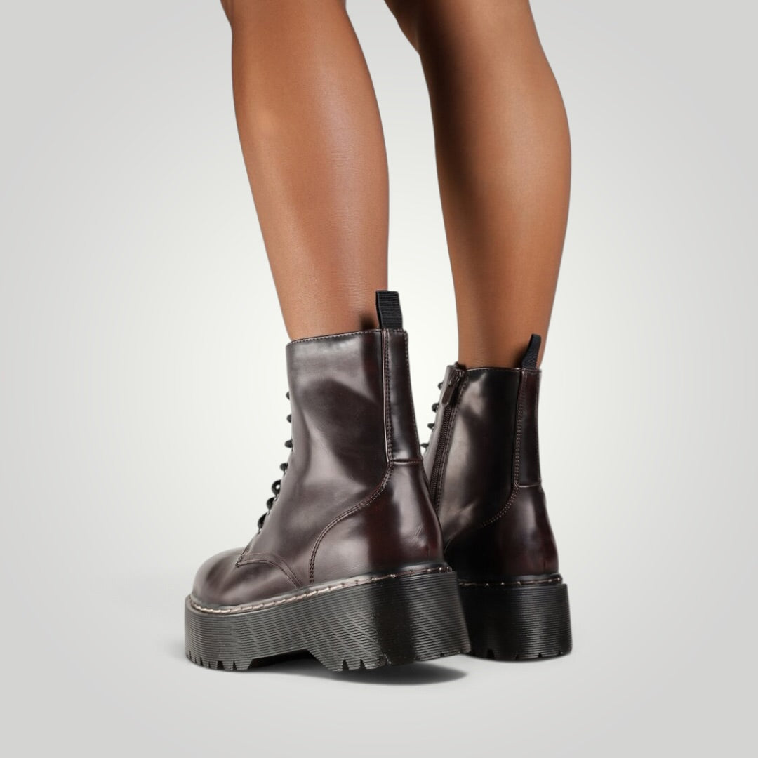 Botines - Army Cherry