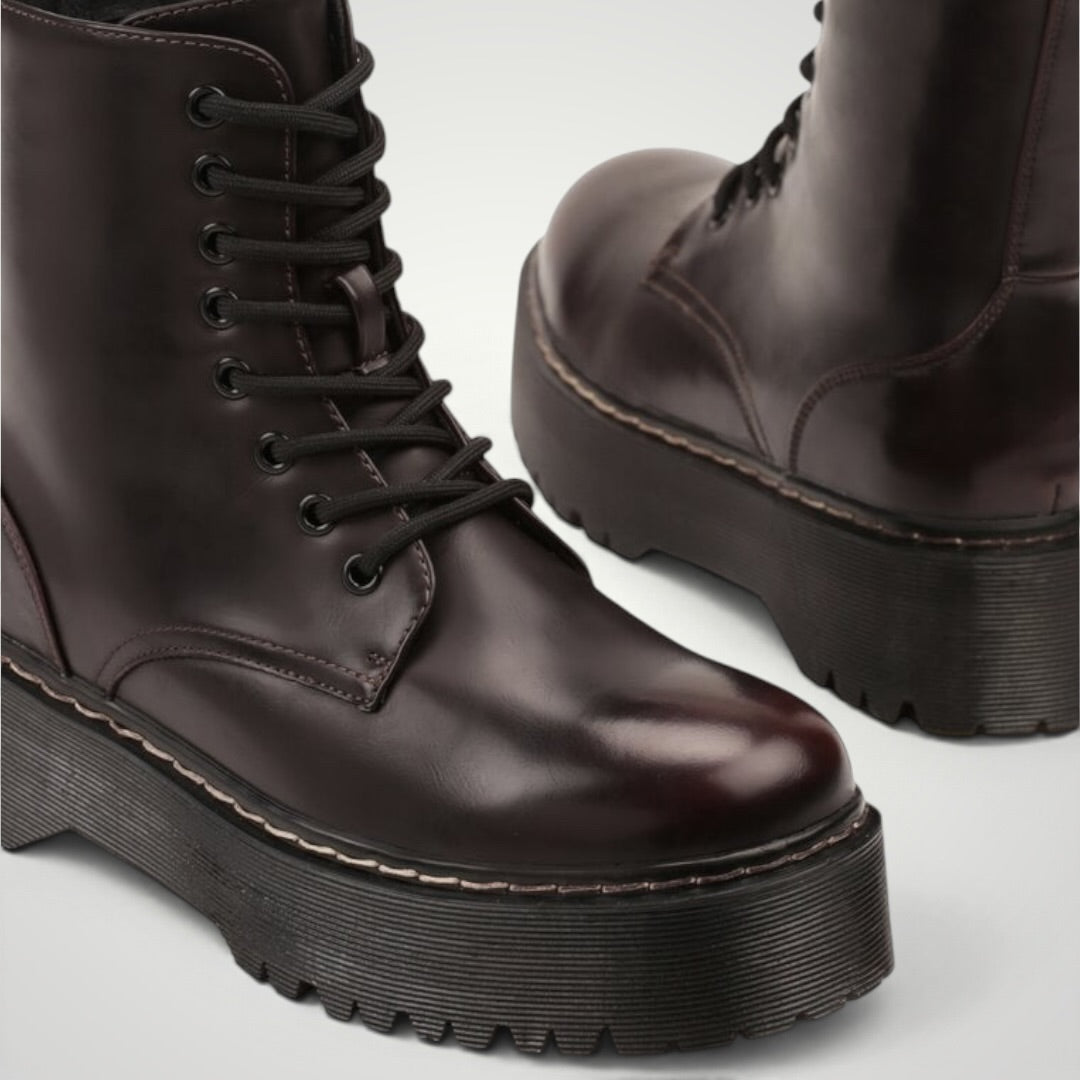 Botines - Army Cherry
