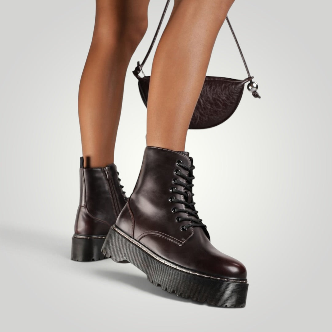 Botines - Army Cherry