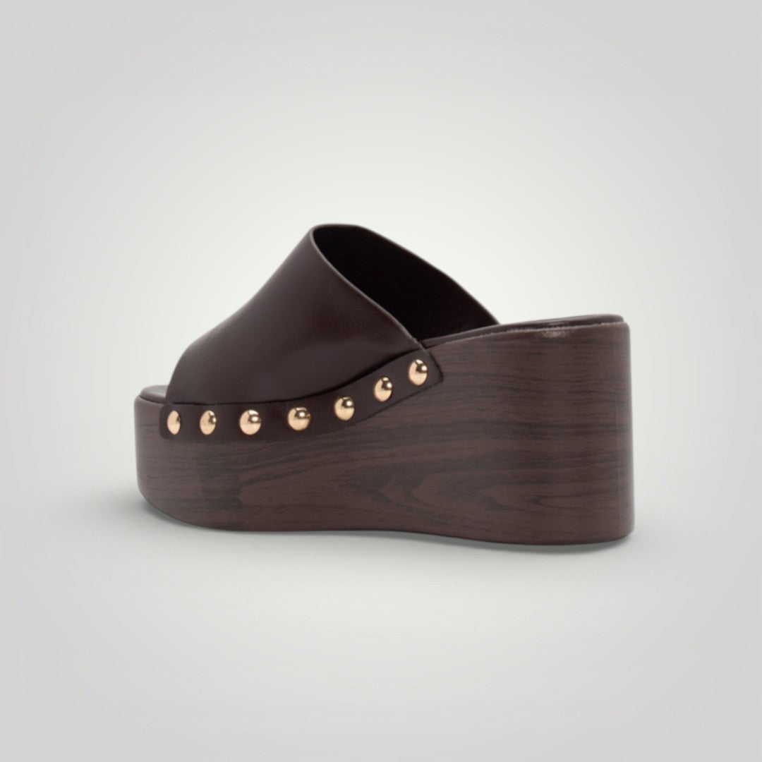 Sandalias Cuñas - Studded Raven
