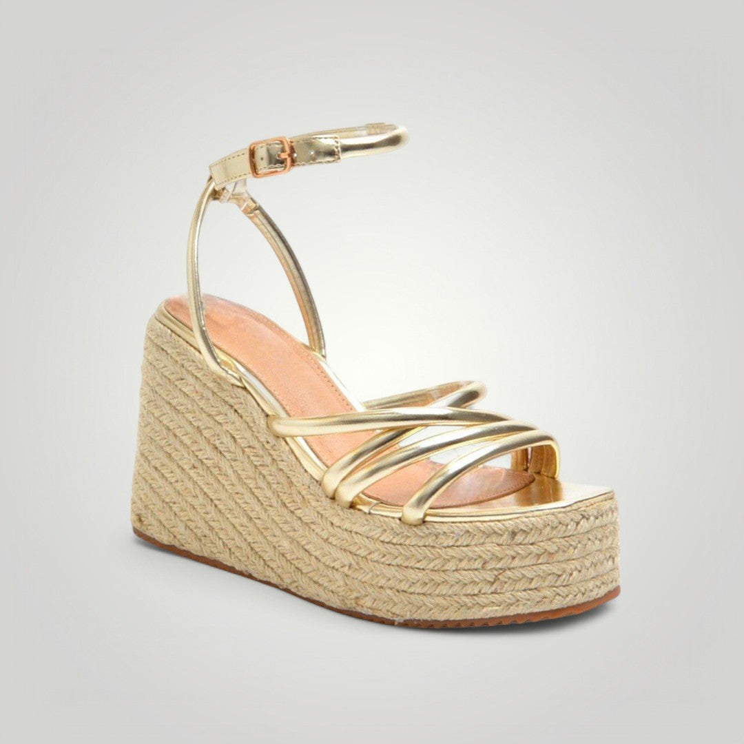 Wedge Sandals - Domenica Oro 2