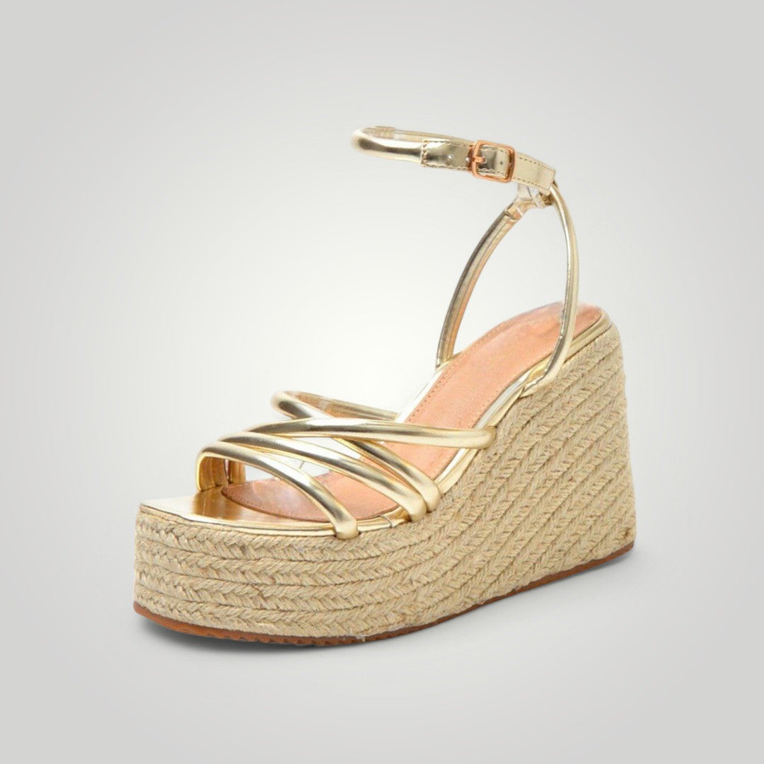 Wedge Sandals - Domenica Oro 2