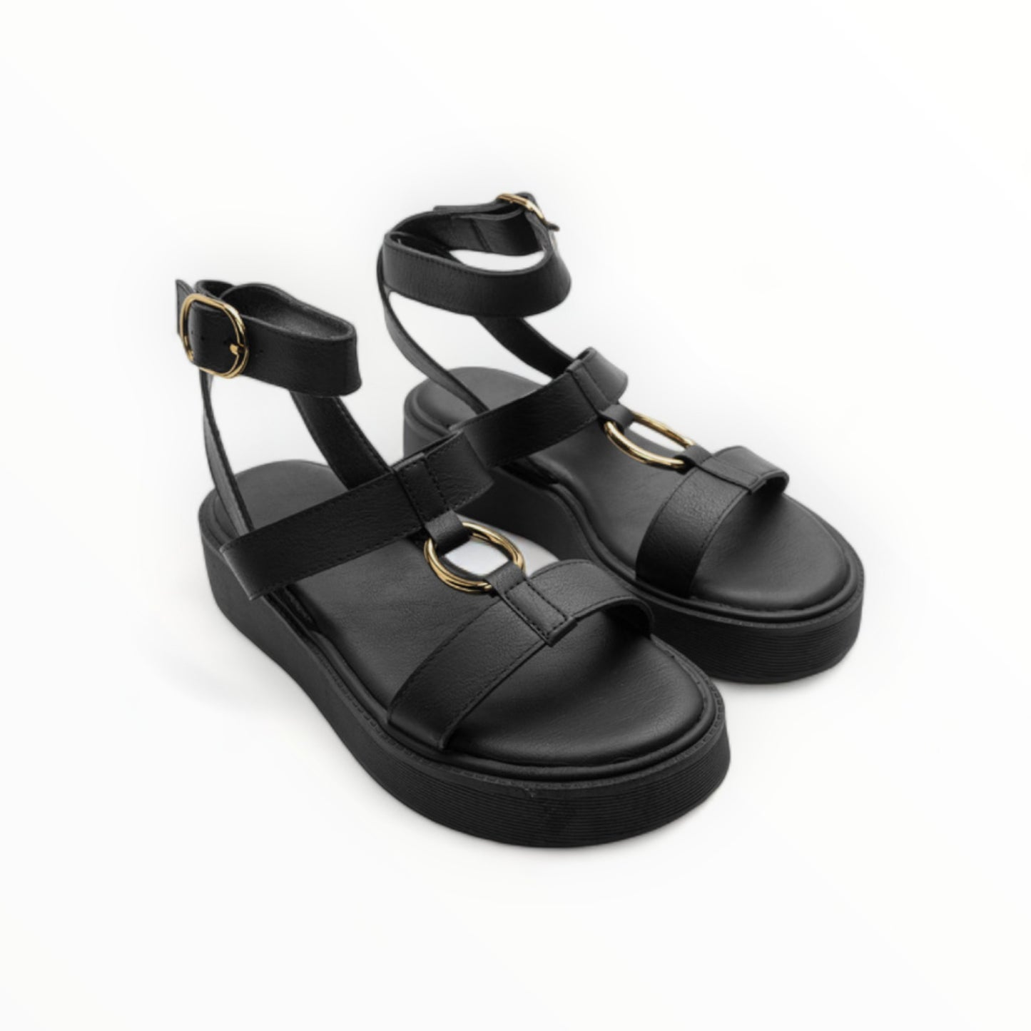 Sandalias plataforma - Veneto Negro