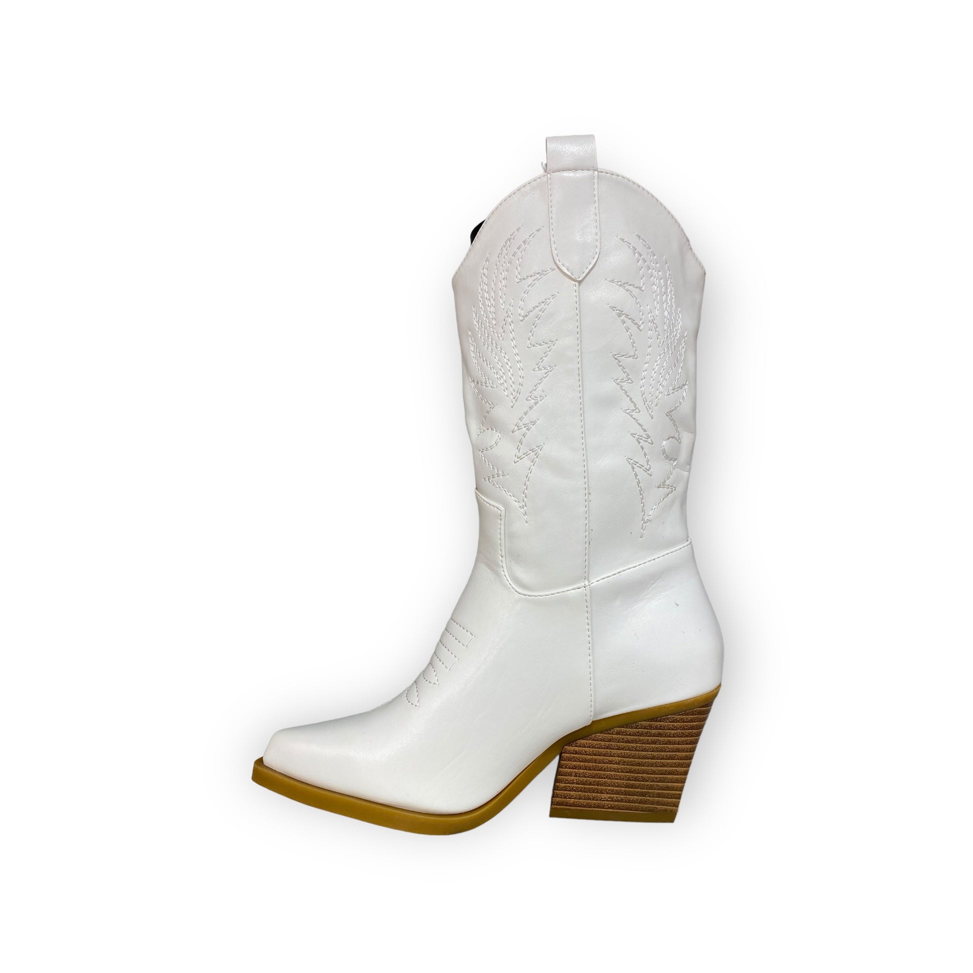 Botas Mujer Vaqueras Texana Cowboy Efe 338502 Piel Blanco